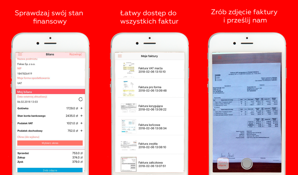 Freelance project: iOS App " i-TAX Fiskas"